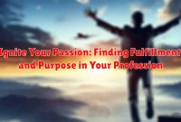 Ignite Your Passion: Finding Fulfillment and Purpose in Your Profession